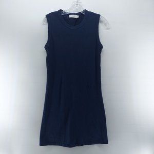 A.L.C.webster twist back open back blue sleeveless dress XS